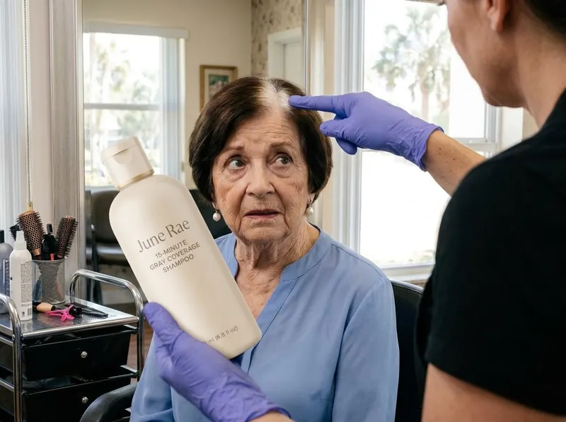 June Rae 15-Minute Gray Coverage Shampoo